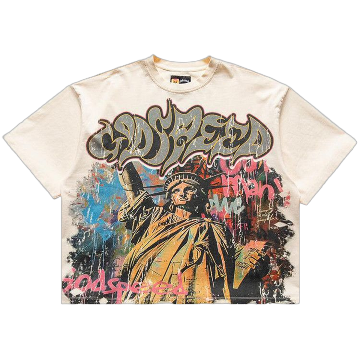 Godspeed Vandal T-Shirt Bone