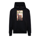 Air Jordan Jumpman Chimney Fleece Pullover Hoodie Black/Gym Red