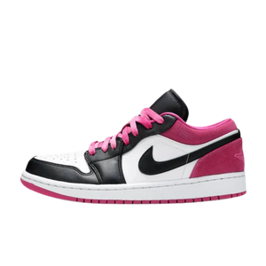 Air Jordan 1 Low Black Active Fuchsia