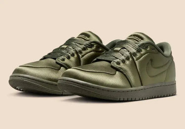 Jordan 1 Low Method of Make Satin Medium Olive Next Step
