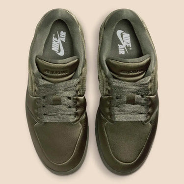 Jordan 1 Low Method of Make Satin Medium Olive Next Step