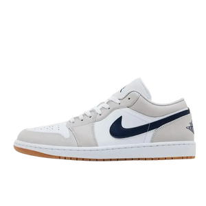 Air Jordan 1 Low Midnight Navy Neutral Grey