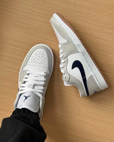 Jordan 1 Low Midnight Navy Neutral Grey Next Step