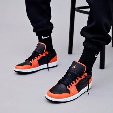 Jordan 1 Low SE Black Turf Orange Next Step