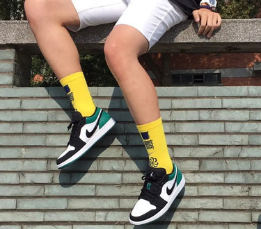 Jordan 1 Low White Black Mystic Green Next Step