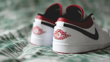 Jordan 1 Low White University Red Black Next Step
