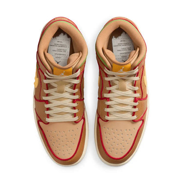 Jordan 1 Mid SE Cheeseburger Next Step