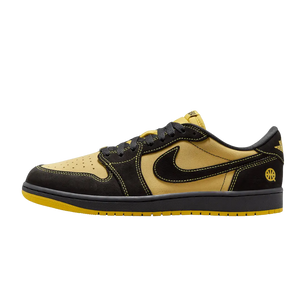 Air Jordan 1 Retro Low OG Quai 54 Black Tour Yellow Red