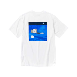 KAWS x Uniqlo UT Short Sleeve Artbook Cover T-shirt Blue