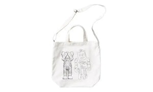 KAWS x Uniqlo Warhol 2Way Tote Bag White