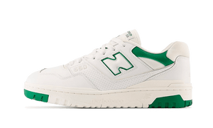 New Balance 550 White Classic Green