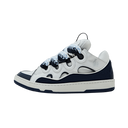 Lanvin Curb White Navy Blue