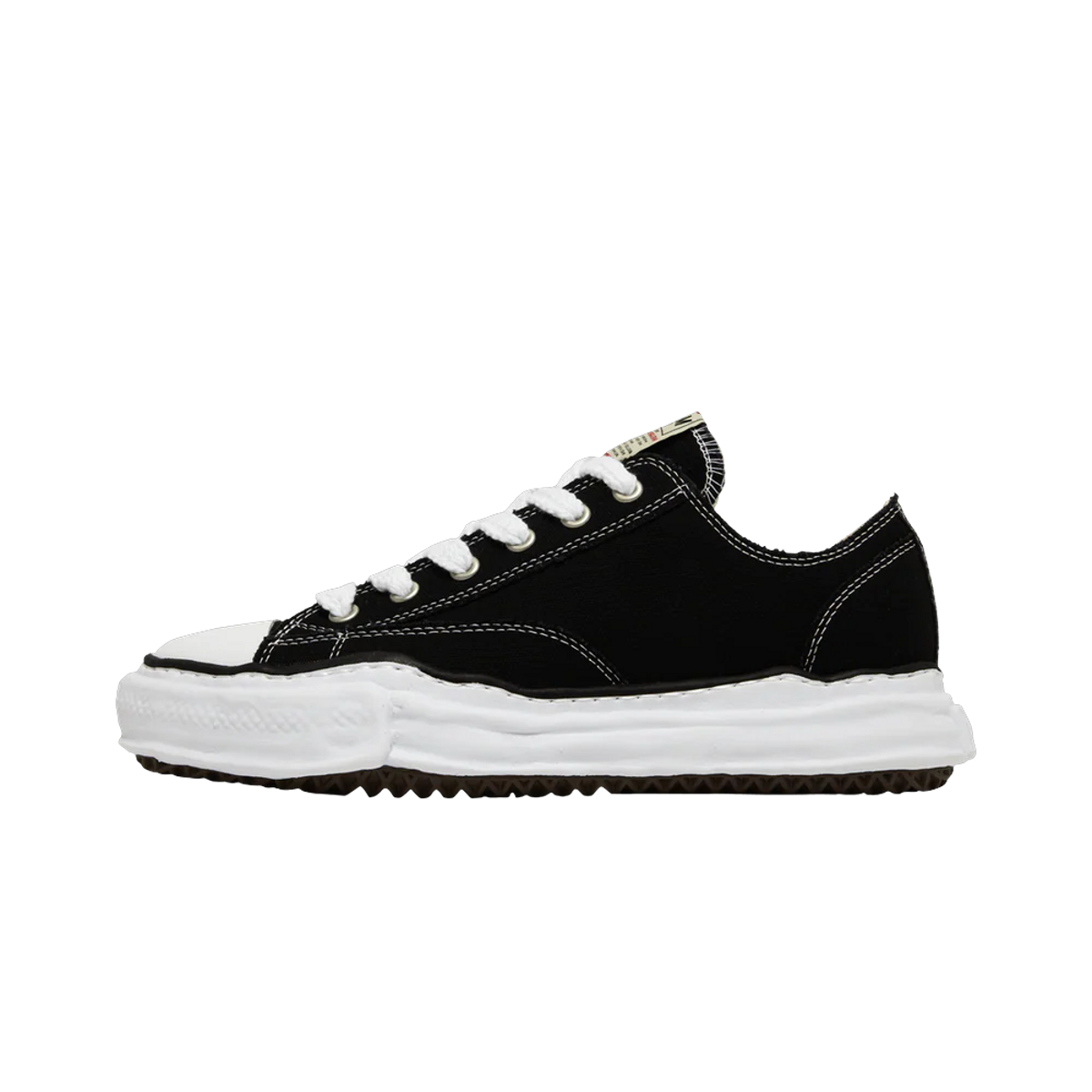 Maison Mihara Yasuhiro Peterson OG Sole Canvas Low Black