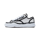 Maison Mihara Yasuhiro Peterson OG Sole Canvas Low Frayed White Black