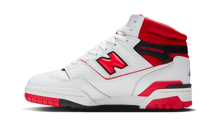 New Balance 650 White Red Next Step