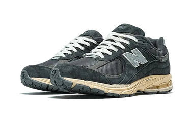 New Balance 2002R Black Dark Grey