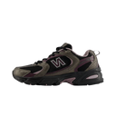 New Balance 530 Black Metallic Plum Brown