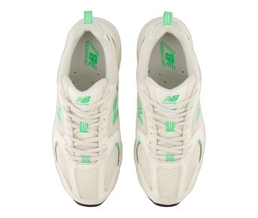New Balance 530 Sea Salt Lime Leaf
