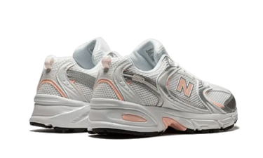 New Balance 530 White Silver Pink Next Step