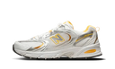 New Balance 530 White Vibrant Apricot Silver Metallic