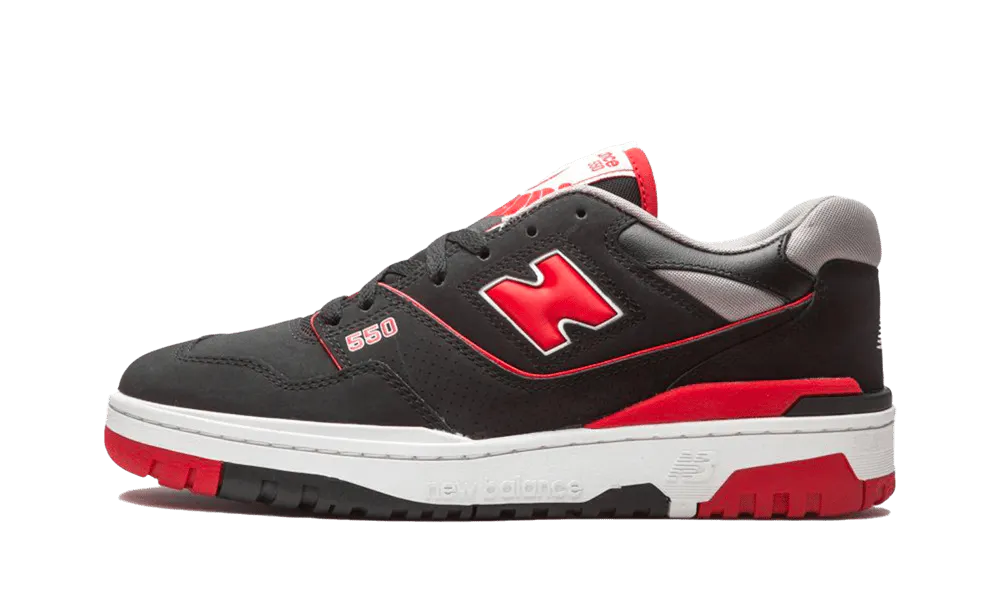 New Balance 550 Black Red Next Step