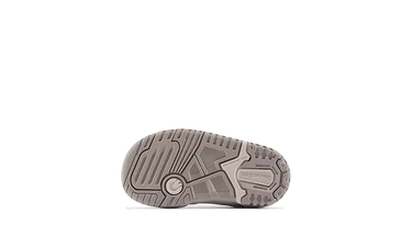 New Balance 550 Bungee Lace Top Strap White Baby (TD) Next Step