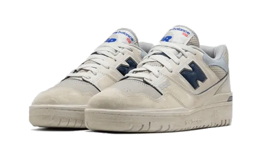 New Balance 550 Distressed Nimbus Cloud Navy Next Step