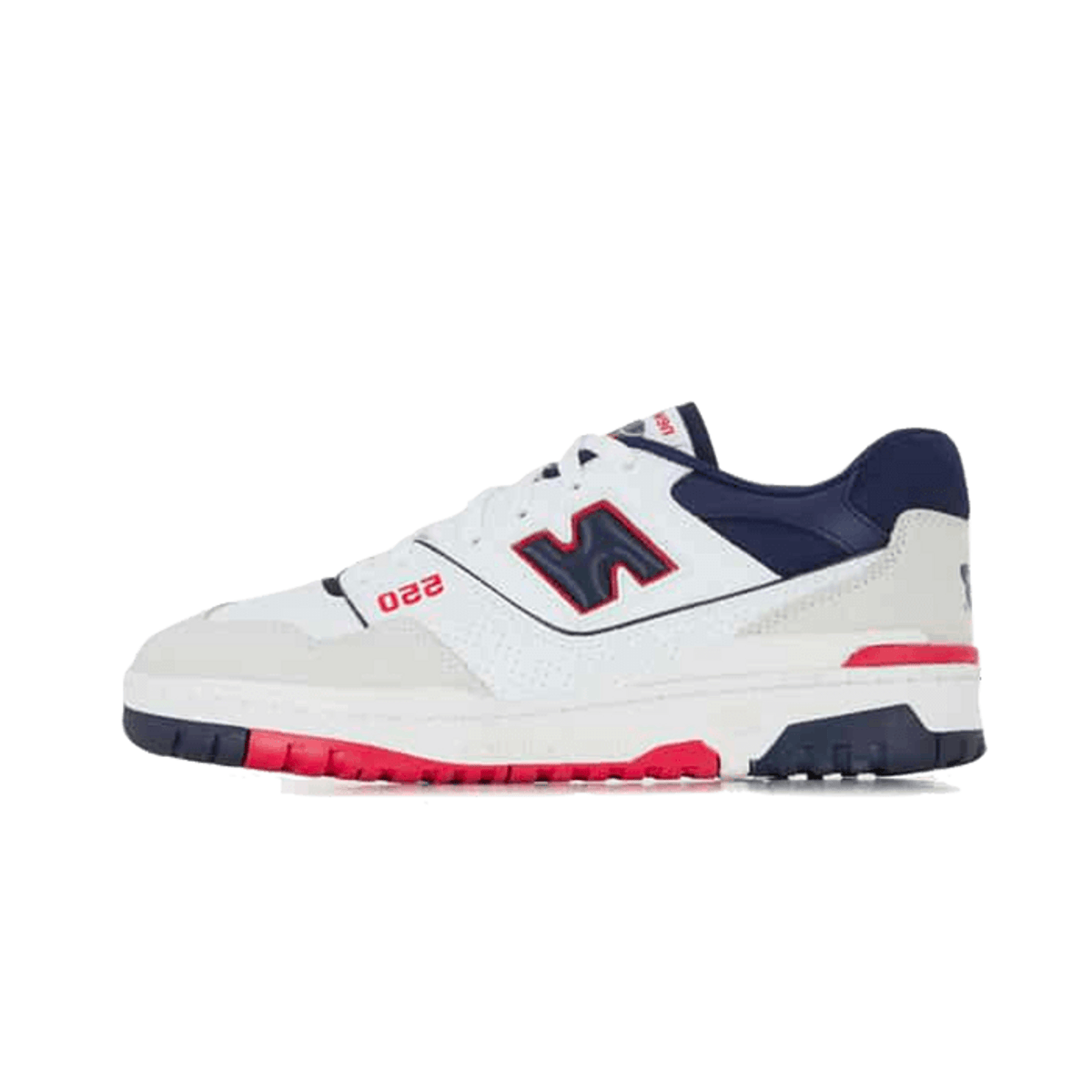 New Balance 550 Premium White Navy Red