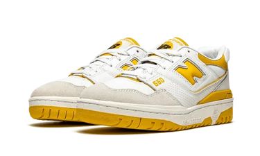 New Balance 550 Sea Salt Varsity Gold Next Step