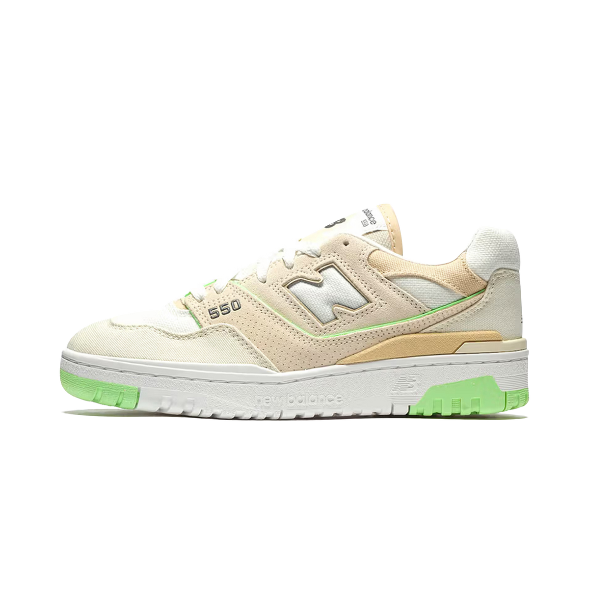New Balance 550 Turtledove Green Aura (Women's)