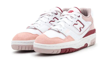 New Balance 550 White Scarlet Pink Next Step