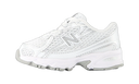 New Balance 740 Bungee Lace White Silver Metallic (TD)