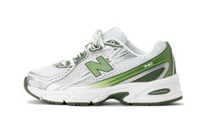 New Balance 740 V2 White Alpine Green