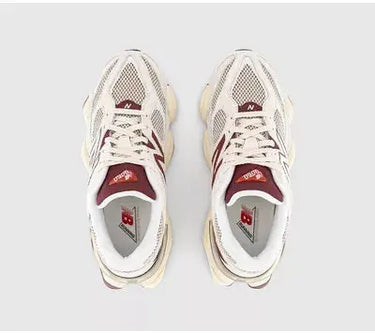 New Balance 9060 Linen Burgundy Next Step