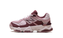 New Balance 9060 Pink Granite Washed Burgundy