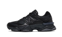 New Balance 9060 Triple Black Leather