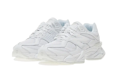 New Balance 9060 Triple White Next Step