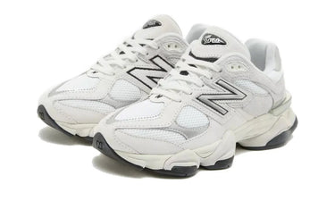 New Balance 9060 White Black Metallic Silver Next Step