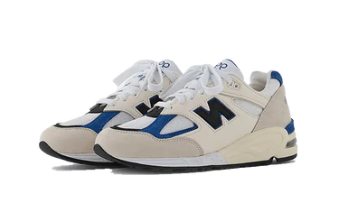 New Balance 990 V2 Made In USA White Blue Next Step