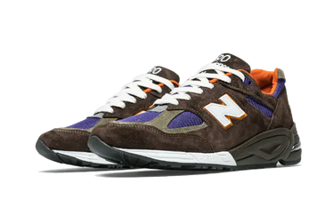 New Balance 990 V2 Made In Usa Brown Purple Next Step