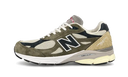 New Balance 990 V3 Made In USA Green Cream