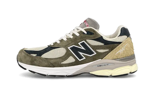 New Balance 990 V3 Made In USA Green Cream