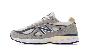 New Balance 990 V4 Made In USA Gray Suede