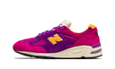 New Balance 990v2 Made In USA Teddy Santis Purple Yellow
