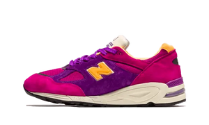 New Balance 990v2 Made In USA Teddy Santis Purple Yellow