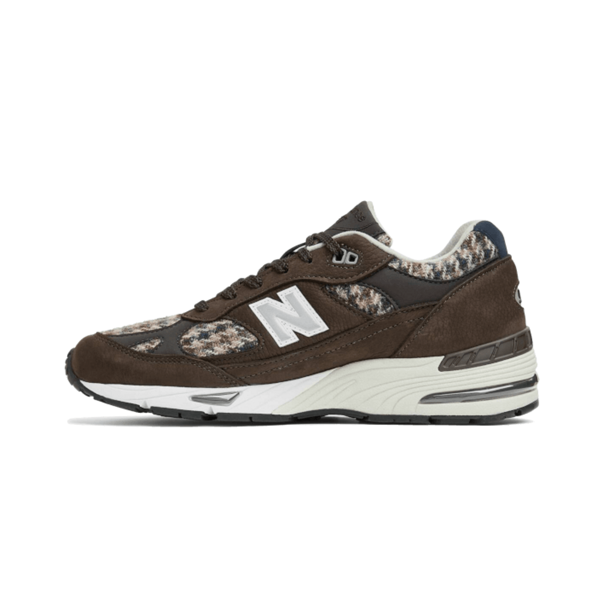 New Balance 991 MiUK Harris Tweed Brown