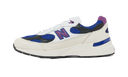New Balance 992 MiUSA White Royal Purple Fuchsia