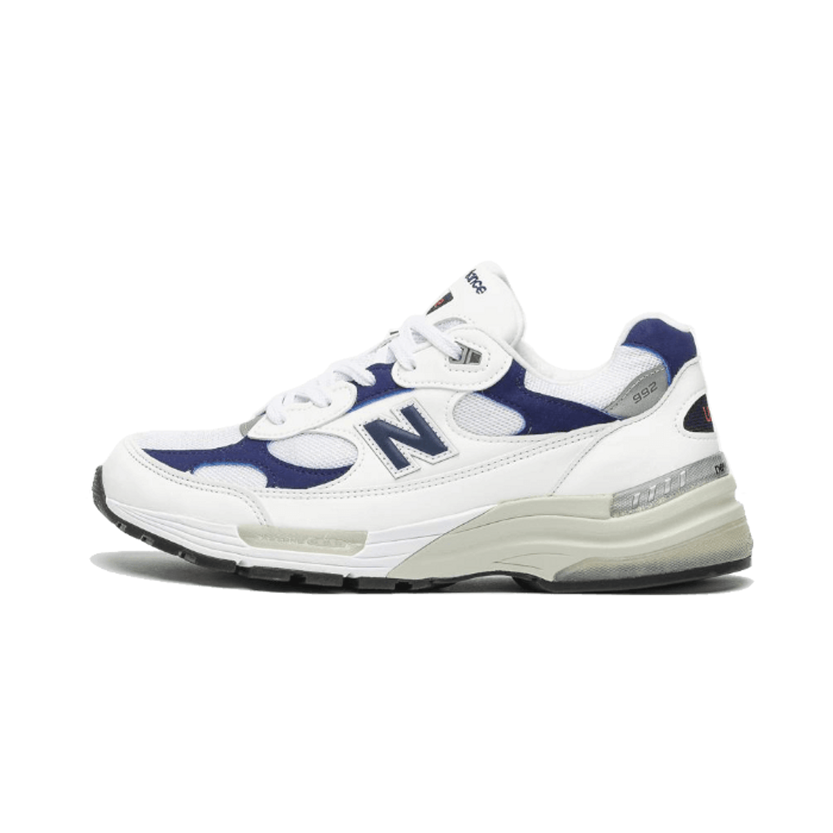 New Balance 992 White Navy