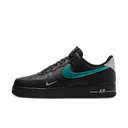 Nike Air Force 1 '07 Low Black Blue Lightning