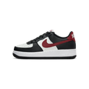 Nike Air Force 1 Black Dark Team Red